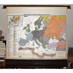 Peoples of Europe  (Large Pull Down Map)